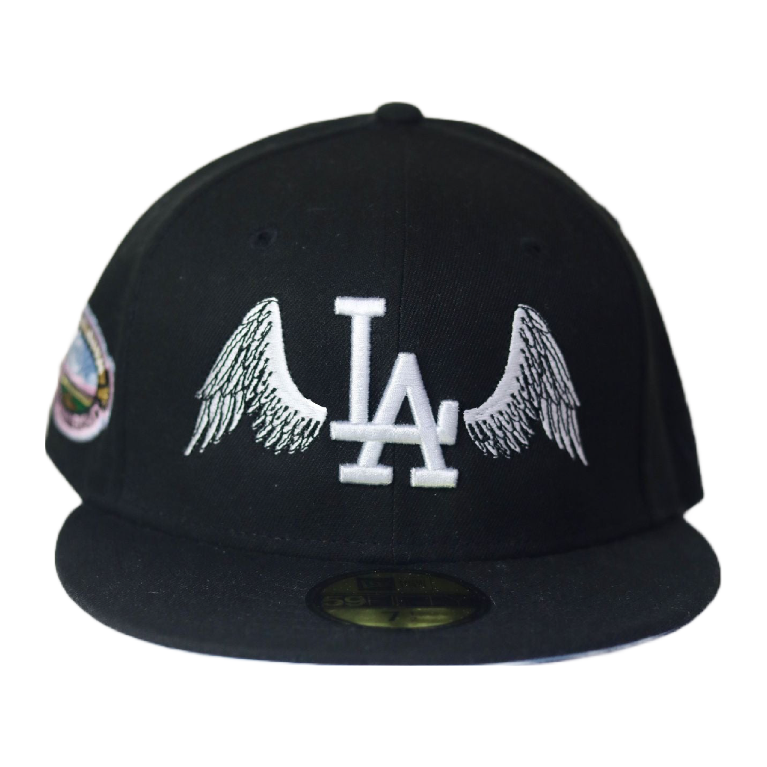 New Era Men's Los Angeles Dodgers Dark Green Fitted Cap 7 3/4-Sold Out